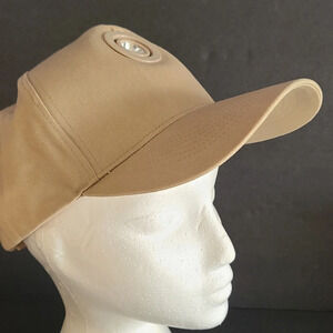 Head lite beige flashlight cap